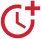 clock icon with plus sign